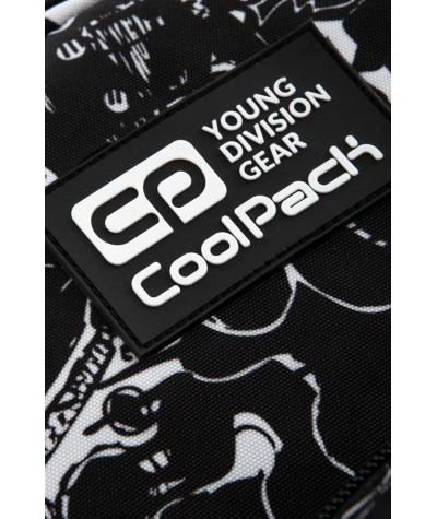 Czarno biały plecak graffiti młodzieżowy CoolPack Street Style 2020 7