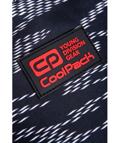 Plecak dla chłopaka do szkoły CoolPack Topo Red 6 CZARNY B2S 2020