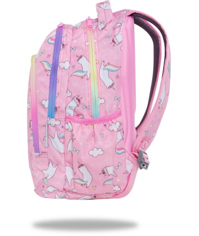 Dwukomorowy plecak dla dziewczynki CoolPack Pusheen