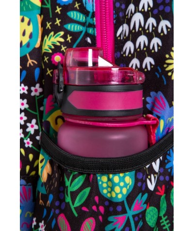 Plecak dla dziewczynki do 1 klasy kolorowy w kwiaty CoolPack Color Bomb
