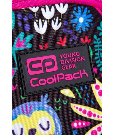 Plecak dla dziewczynki do 1 klasy kolorowy w kwiaty CoolPack Color Bomb