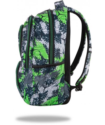 Zielony plecak dla chłopca CoolPack Triogreen 