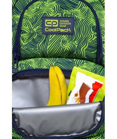 Plecak z kieszenią termiczną CoolPack Isogreen