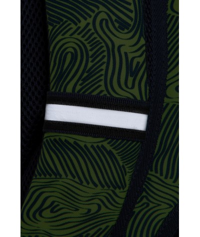 Zielony plecak szkolny CoolPack Isogreen z kieszenia termiczną 24l