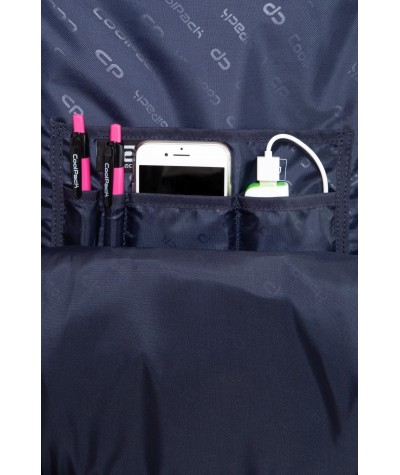 Plecak z lamą dla dziecka CoolPack GRANATOWY z kieszenią termiczną 24L 4