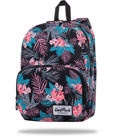 Mały plecak dla dziewczyny CoolPack TROPINK kolorowe kwiaty SLIGHT CP 13"