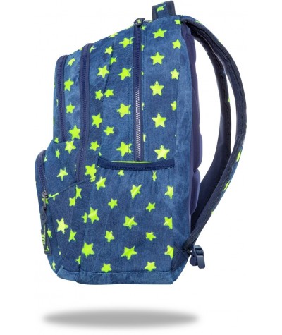 Plecak w gwiazdki Coolpack Denim Yellow Stars C19134