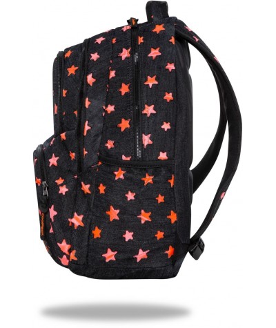 Plecak w gwiazdki Coolpack Denim Orange Stars C19135