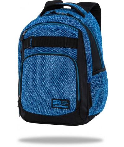 Plecak niebieski pleciony CoolPack BLUE młodzieżowy SKATER CP 17”