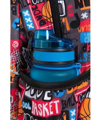 Plecak szkolny chłopięcy koszykarski CoolPack Basketball kolorowy 23 L