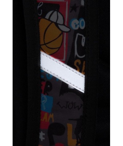 Plecak szkolny chłopięcy koszykarski CoolPack Basketball kolorowy 23 L
