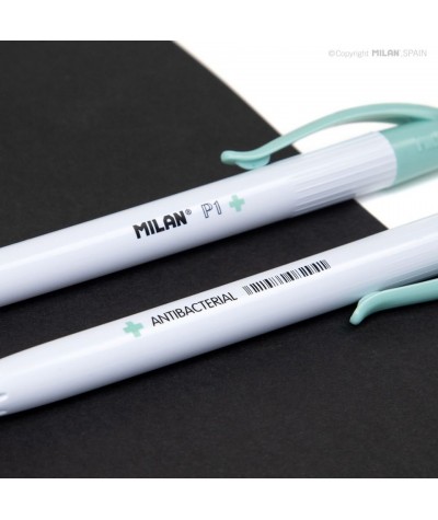 Długopis antybakteryjny Milan hamuje rozwój bakterii do pracy P1+