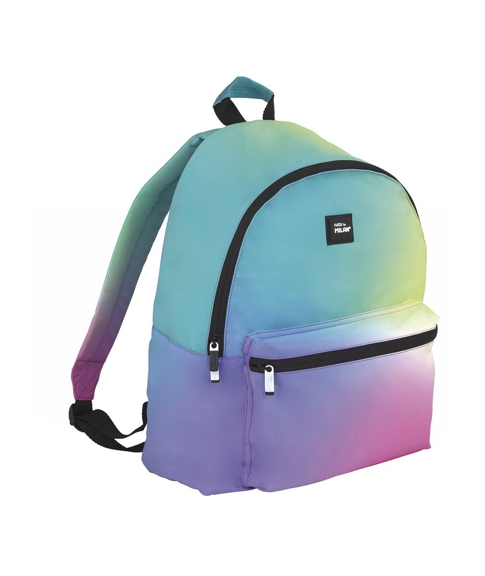 Modny plecak ombre Milan Sunset pastelowy miejski szkolny damski 2020