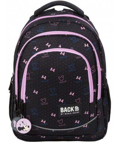 Czarny plecak BackUP Minnie PLB3XMM67