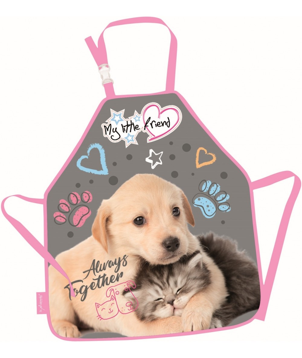 Fartuszek dla dziecka do malowania pies i kot ST.MAJEWSKI CAT & DOG