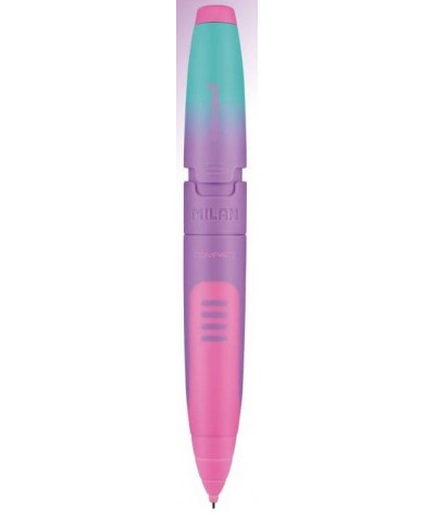Ołówek mechaniczny Milan z gumką tęczowy Compact Sunset MIX kolorów