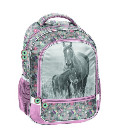 Plecak szkolny konie Paso pastelowy Horses