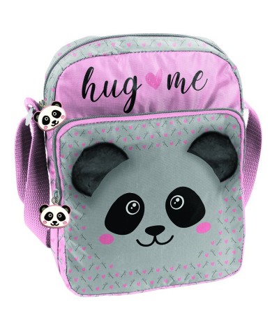 Mała torebka dziecięca Paso Panda różowa dziewczęca