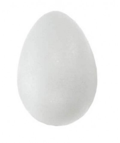 Jajko ze styropianu do dekoracji wielkanocnych 12cm podkład do pisanek