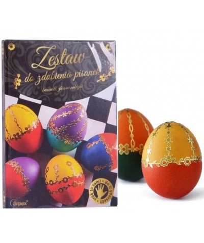 Naklejki i barwniki do jajek wielkanocnych do pisanek dekorowanie