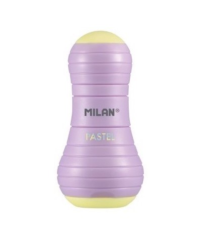 Temperówka Milan z gumką do mazania nowy kształt Sway Pastel MIX