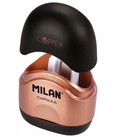 Temperówka Milan Capsule satynowa pojedyncza mix kolorów Copper Nowość!
