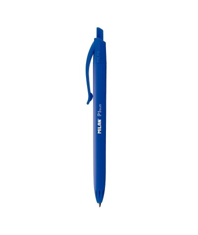Długopis niebieski Milan P1 z granatowym tuszem