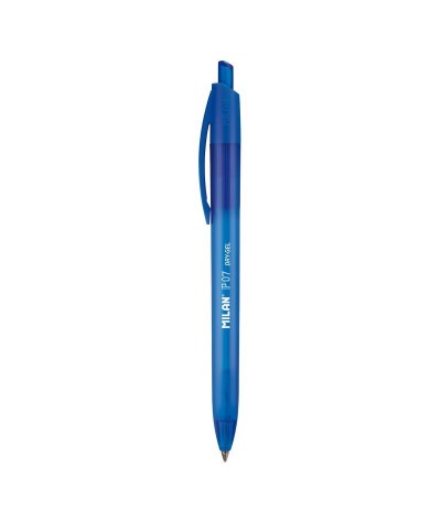 Długopis żelowy szybkoschnący Milan P07 z granatowym tuszem