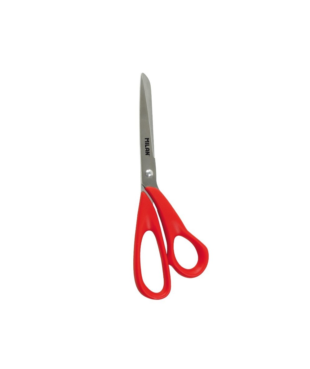 Nożyczki Milan 20cm biurowe czerwone