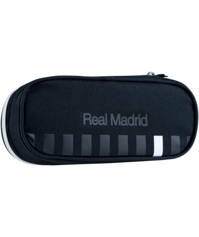 Piórnik szkolny Real Madrid saszetka usztywniana chłopięcy RM-216 czarny