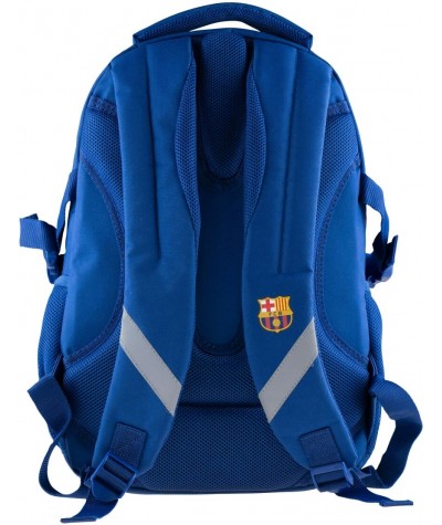 Plecak do szkoły FC Barcelona dla chłopca niebieski z herbem FC-262