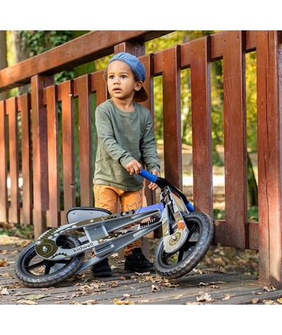 Rowerek biegowy drewniany dla chłopca Kidwell CROSS 