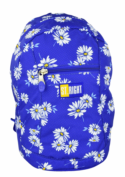 Plecak miejski, na wycieczkę marki St.right dla dziewczyny z serii Daisies w stokrotki