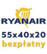 Rorba bagaż podeczny Ryanair 55x40x20